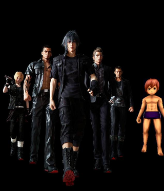 Illustration for article titled Final Fantasy Character Sure Looks Strange Undressed